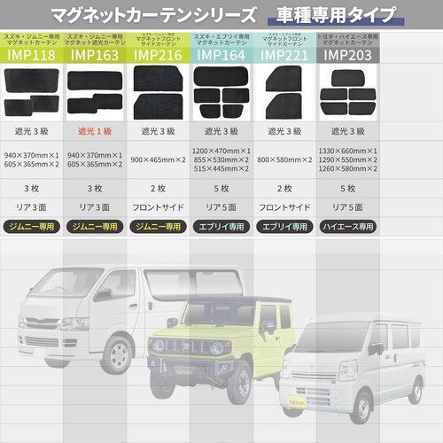 セイワ プライバシー 災害 車内カーテン 取付簡単 紫外線対策 楽らくマグネ カーテン 車内用品 SEIWA 3