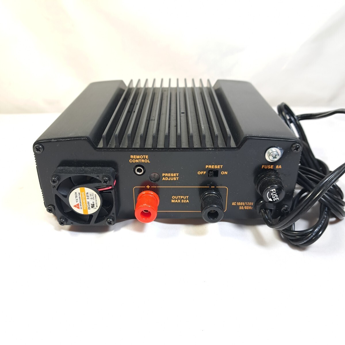 ALINCO [ DM-330MV ] アルインコ/電源通電確認OK/安定化電源器/アマチュア無線機器/動作未確認ジャンクですの画像4
