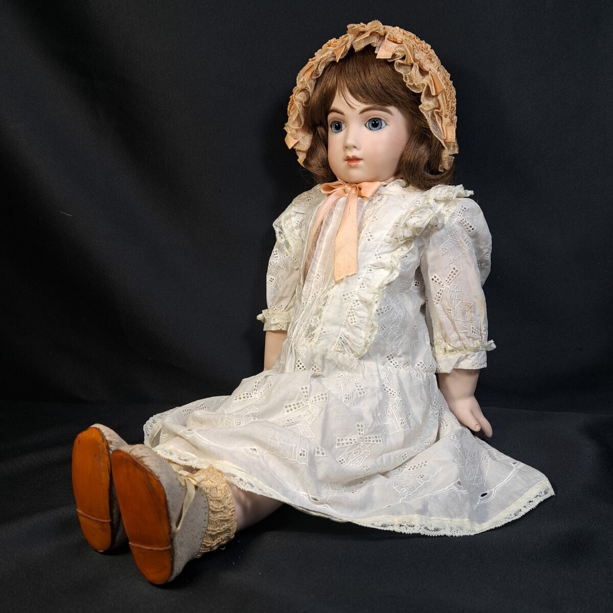 a-te-A.T/58cm/ all screw k/ domestic author sama. li Pro doll / hill . beautiful .. san work / bisque doll / West doll 