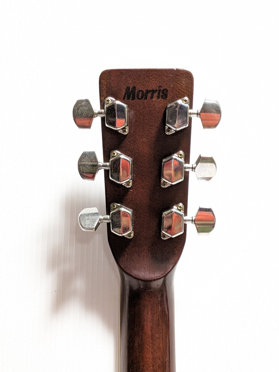 Morris モーリス MD-505 アコースティックギター ケース付 楽器 器材 ギターの画像10