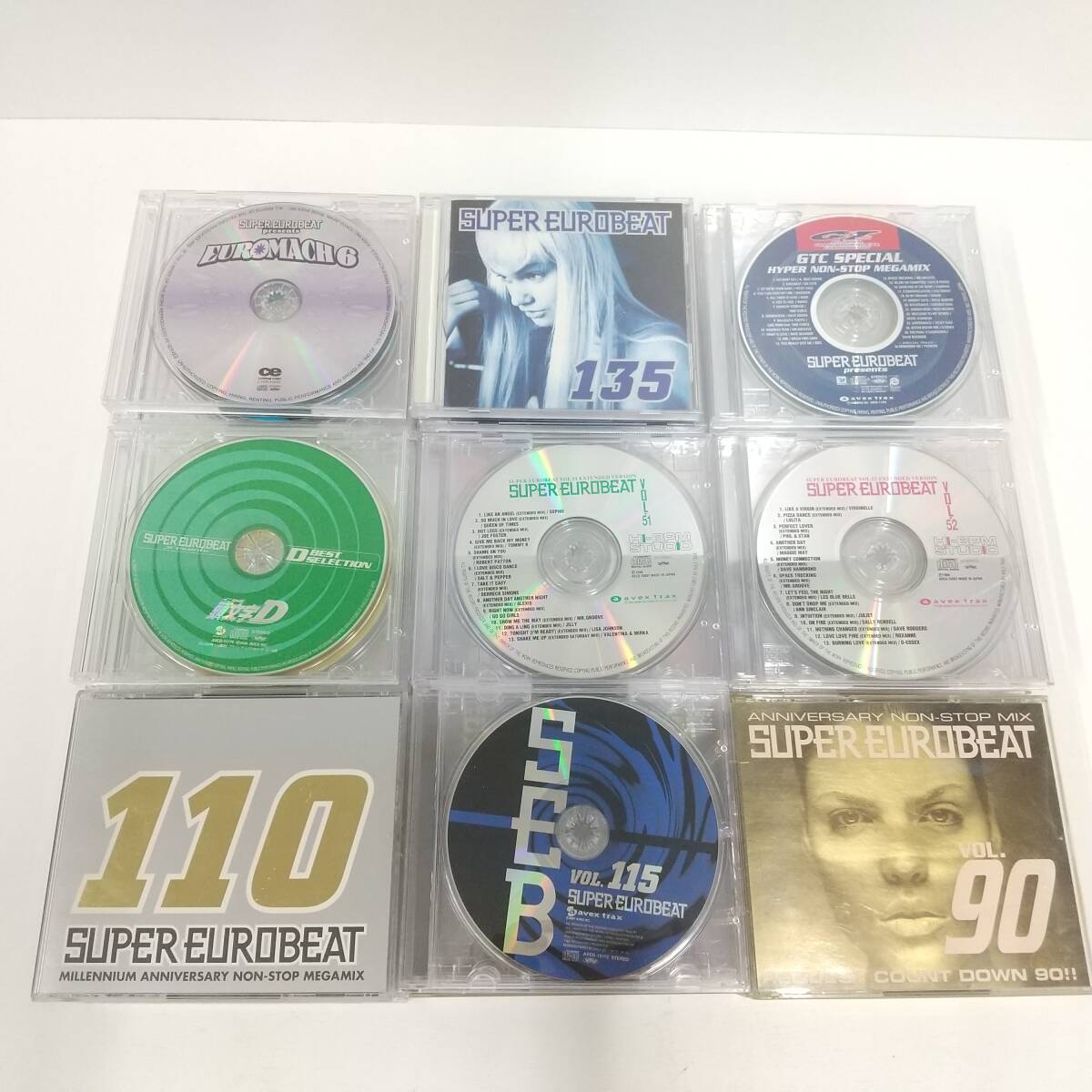 CD790【CD 61枚セット】スーパーユーロビート SUPEREUROBEAT 大量 まとめ売りの画像4