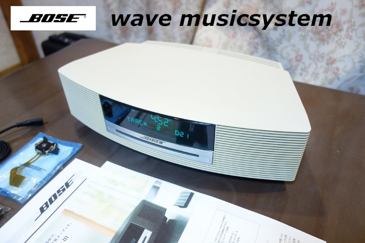 ◆◇☆☆♪ 動作品 BOSE wave music system AWRCCC ボーズ 0215♪☆☆◇◆の画像1