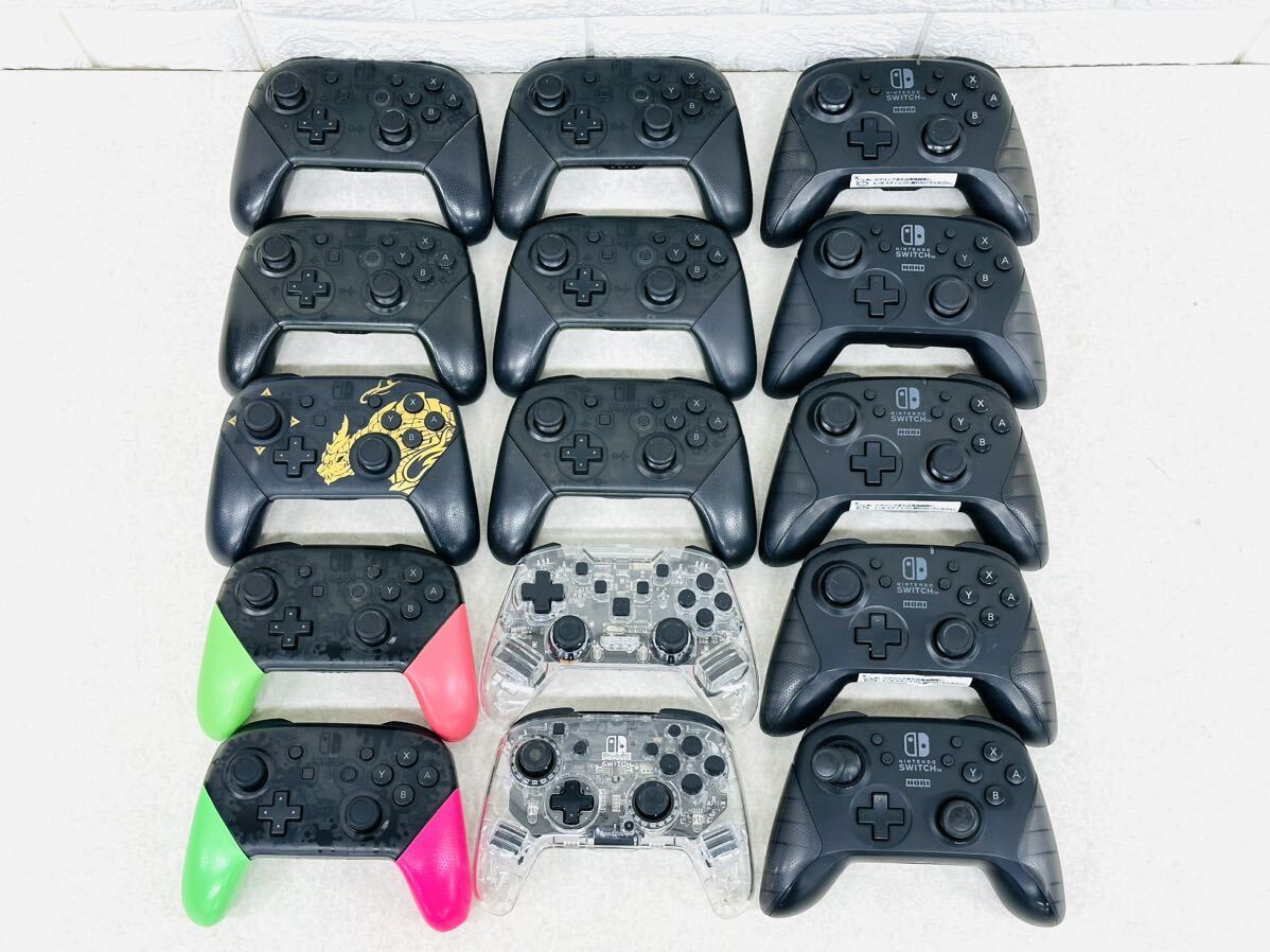 A737 Nintendo Switch コントローラー 大量 まとめ 15個 セット A737 Nintendo Switch コントローラー 大量 まとめ 15個 セット