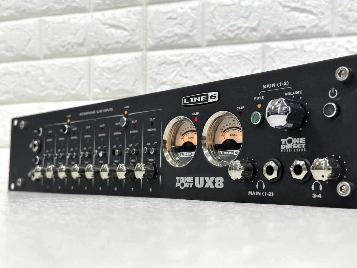 A758◇ LINE6 Toneport UX8 オーディオインターフェイス  通電確認済み【ジャンク】の画像1