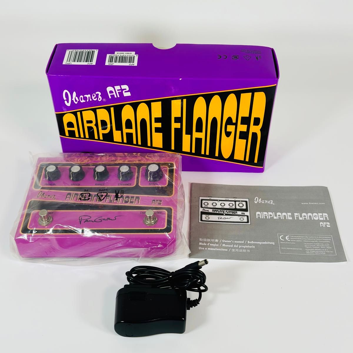 生産終了Ibanez Airplane Flanger AF-2 レア品