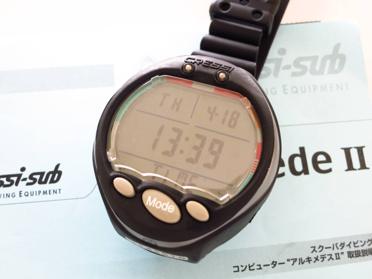 未使用 】CRESSISUB ArchimedeⅡアルキメデス2 ダイブ 未使用 】CRESSISUB ArchimedeⅡアルキメデス2 ダイブ