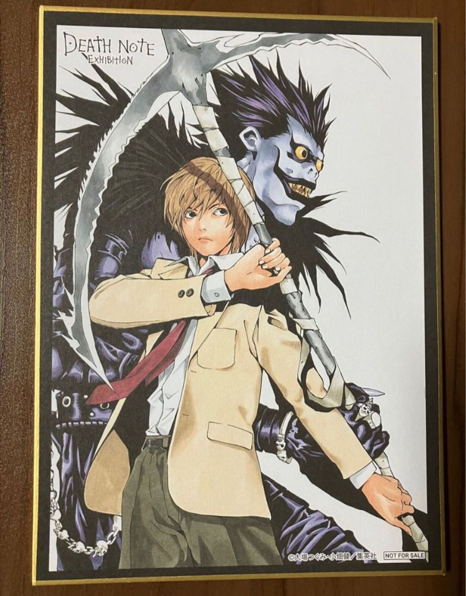 デスノート展 入場特典 色紙 夜神月 リューク|Yahoo!フリマ(旧 デスノート展 入場特典 色紙 夜神月 リューク|Yahoo!フリマ(旧