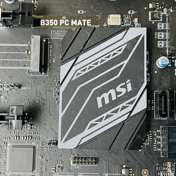 MSI B350 PC MATE SOCKET AM4 ATX マザーボードの画像4