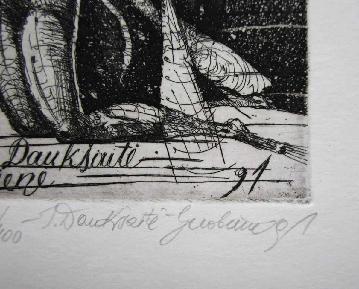 Irena Dauskaite-Guobiene(litoania)*..* painter autograph autograph!* book collection .ExLibris*