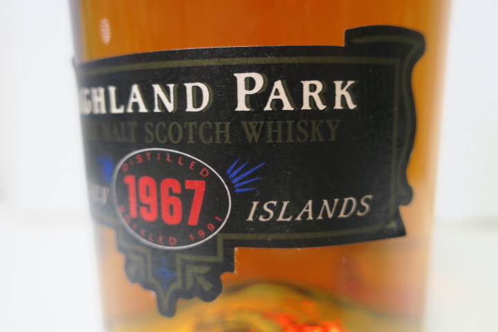 【60年代蒸留・高評価】ハイランドパーク（Highland Park）1967y-1991y ★の画像7