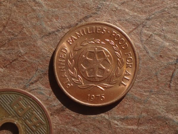 トンガ 2Senti 青銅 1975年 KM#43 (21.1mm, 4.0g)の画像2