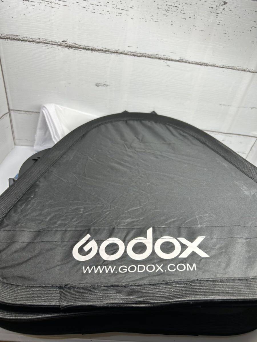 GODOX 40x40cm 折りたたみ ソフトボックス+S型ボーエンズマウントブラケット セット 迅速収納 の画像8