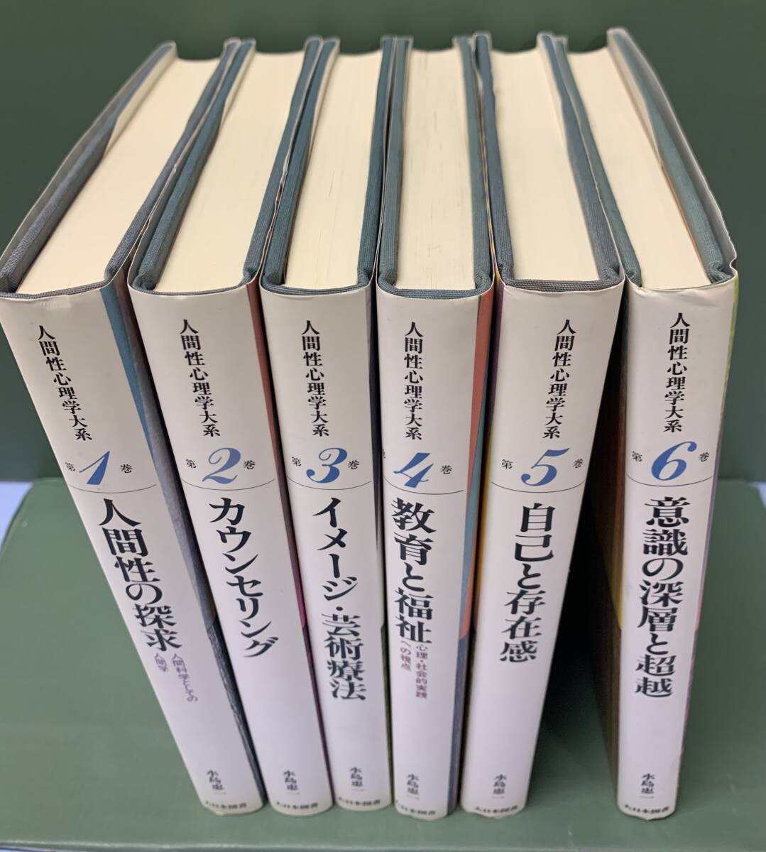 人間性心理学大系　　全10巻＋別巻Ⅰ・Ⅱ　　12冊　　著：水島恵一　　　発行：大日本図書_画像1