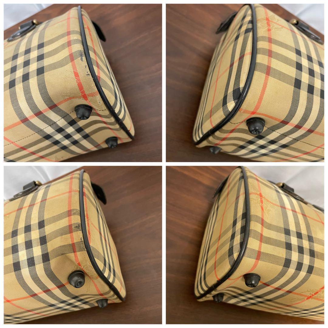 { сильно сниженная цена!} Burberry zBurberrys сумка "Boston bag" noba проверка парусина 0-14863