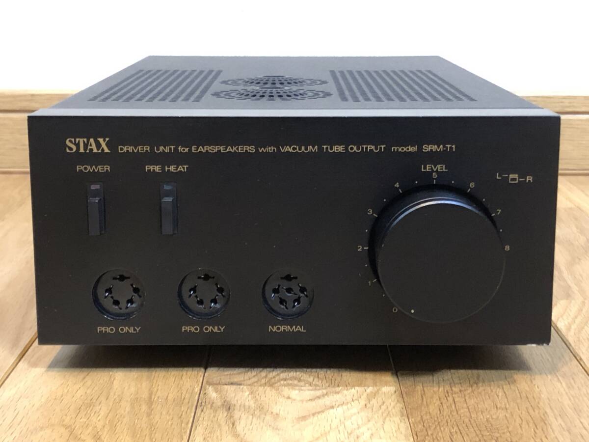 即決/送無 STAX スタックス SRM-T1 希少=幻のダブルトランス仕様 即決/送無 STAX スタックス SRM-T1 希少=幻のダブルトランス仕様