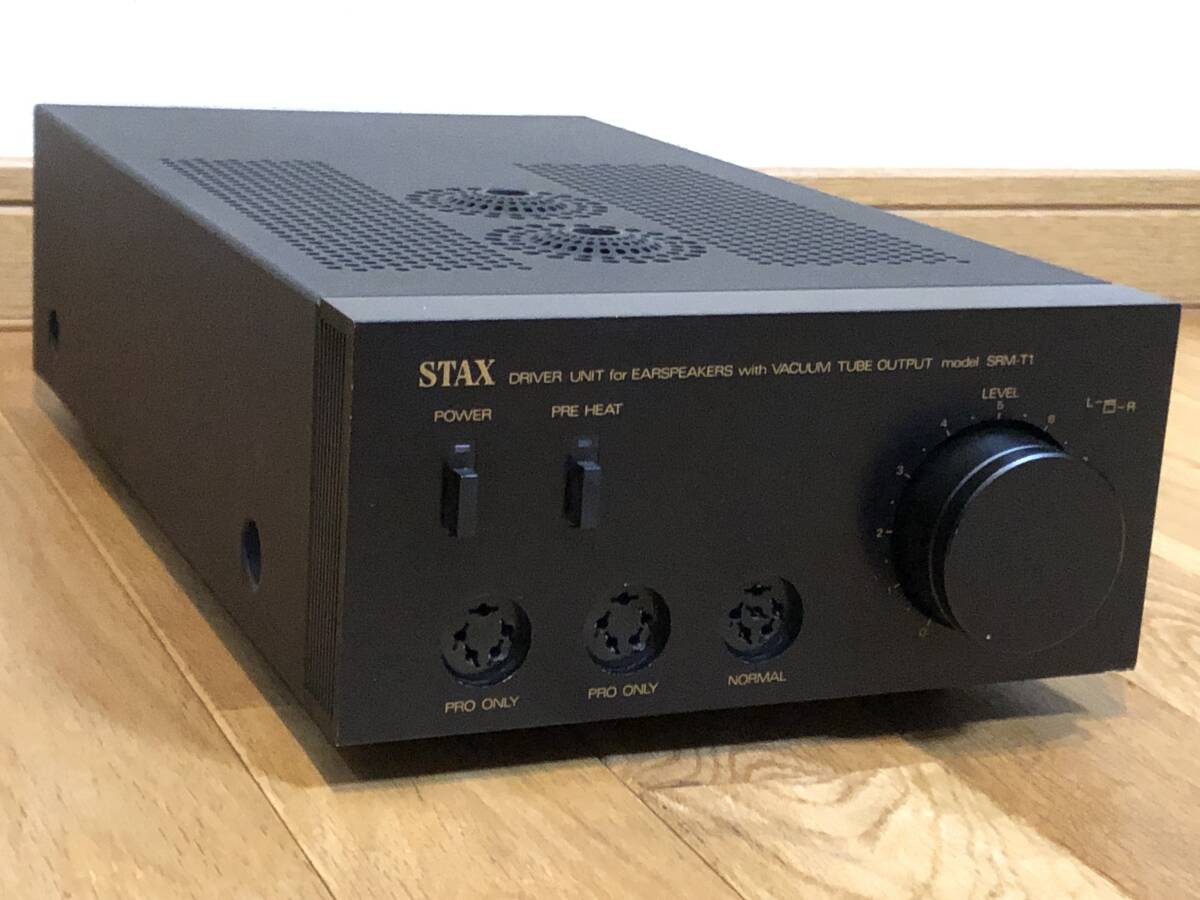 即決/送無 STAX スタックス SRM-T1 希少=幻のダブルトランス仕様 即決/送無 STAX スタックス SRM-T1 希少=幻のダブルトランス仕様
