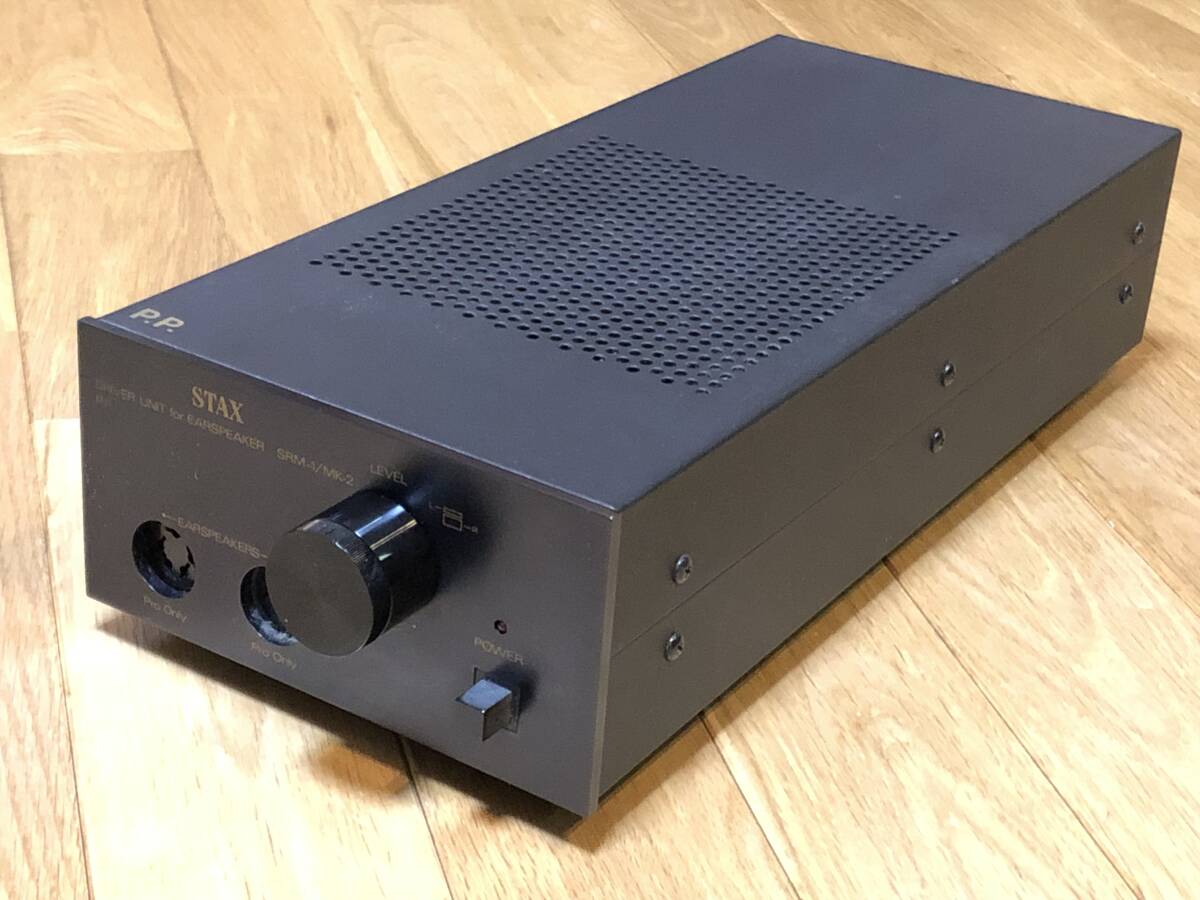 即決/送無 STAX スタックス SRM-1 MKⅡ P P 特別限定品 単結晶 即決/送無 STAX スタックス SRM-1 MKⅡ P P 特別限定品 単結晶