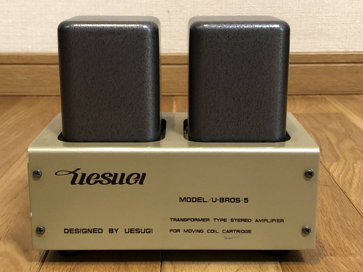 即決/送無 UESUGI 上杉研究所 MC昇圧トランス MODEL/U BROS-5 即決/送無 UESUGI 上杉研究所 MC昇圧トランス MODEL/U BROS-5