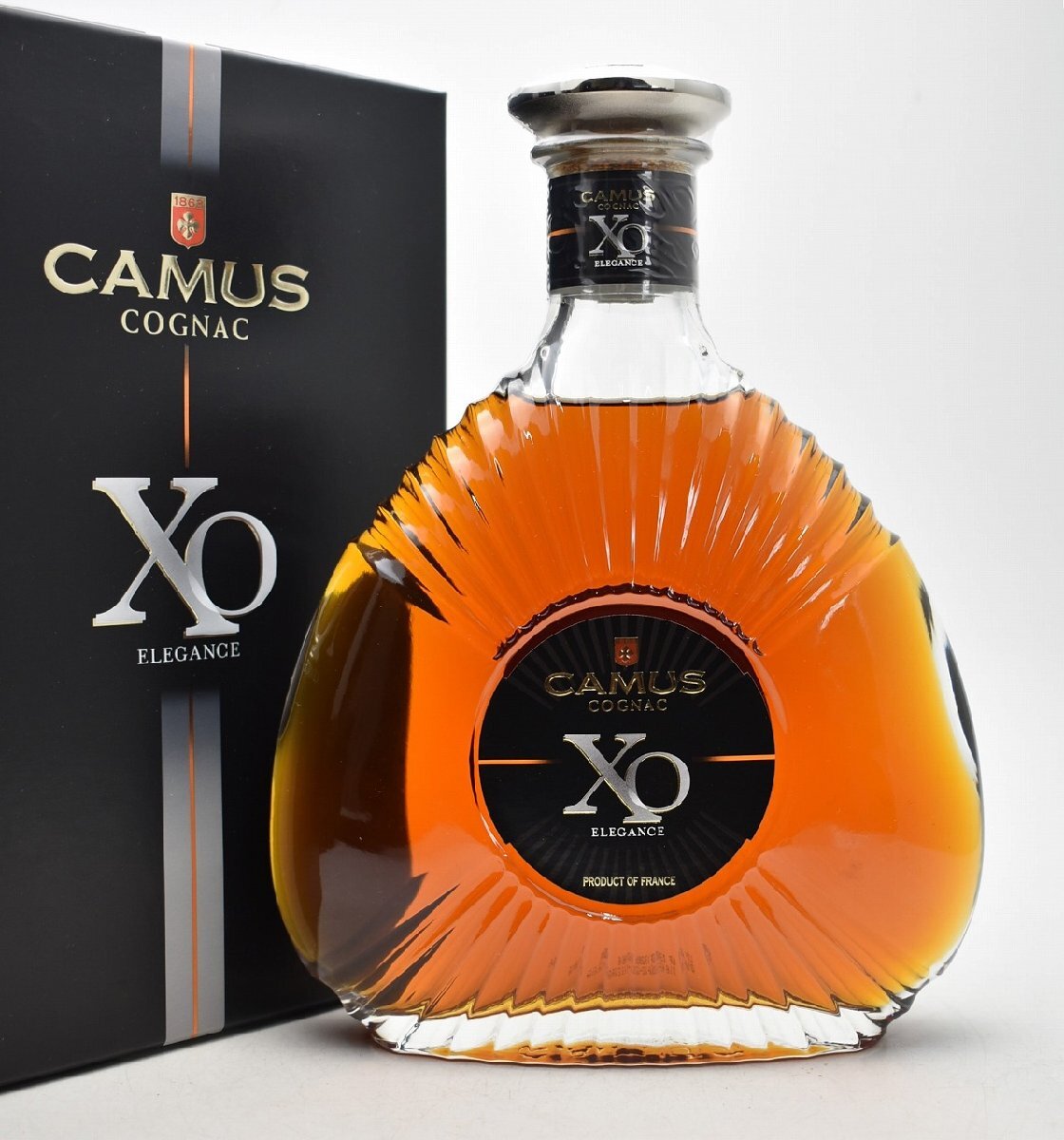 竜酒2643◆未開栓 CAMUS カミュ XO ELEGANCE エレガンス 700ml 40度 ブランデー_画像1