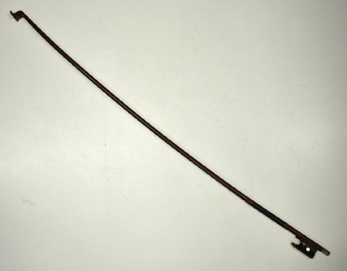 竜B848◆鈴木バイオリン SUZUKI VIOLIN NO.11 スズキ バイオリン 1955 本体 全長60cm 弓付き 弦楽器 アンティーク ヴィンテージの画像10