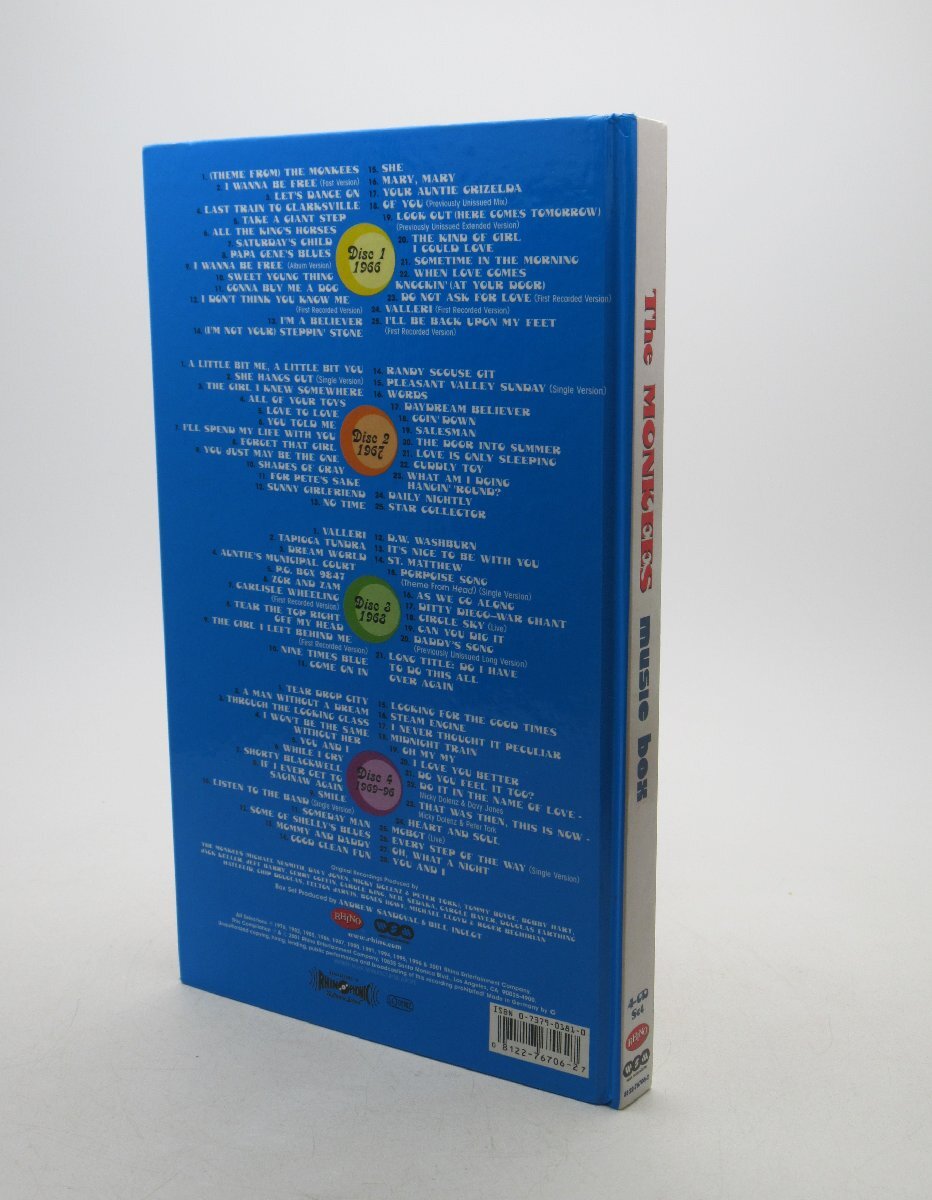C720◆The Monkees Music Box 4CD モンキーズ ミュージック・ボックス CD 英語版の画像10