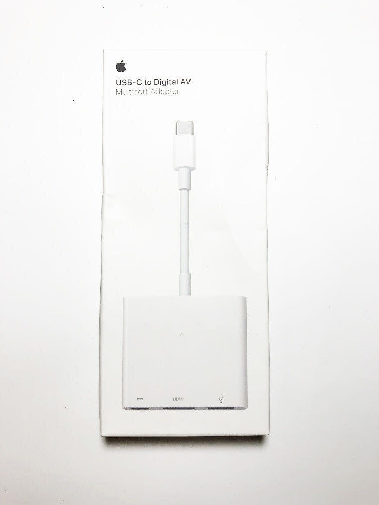 【送料無料】アップル純正 Apple USB-C Digital AV Multiport アダプタ iPhone iPad デジタル マルチポート_画像2