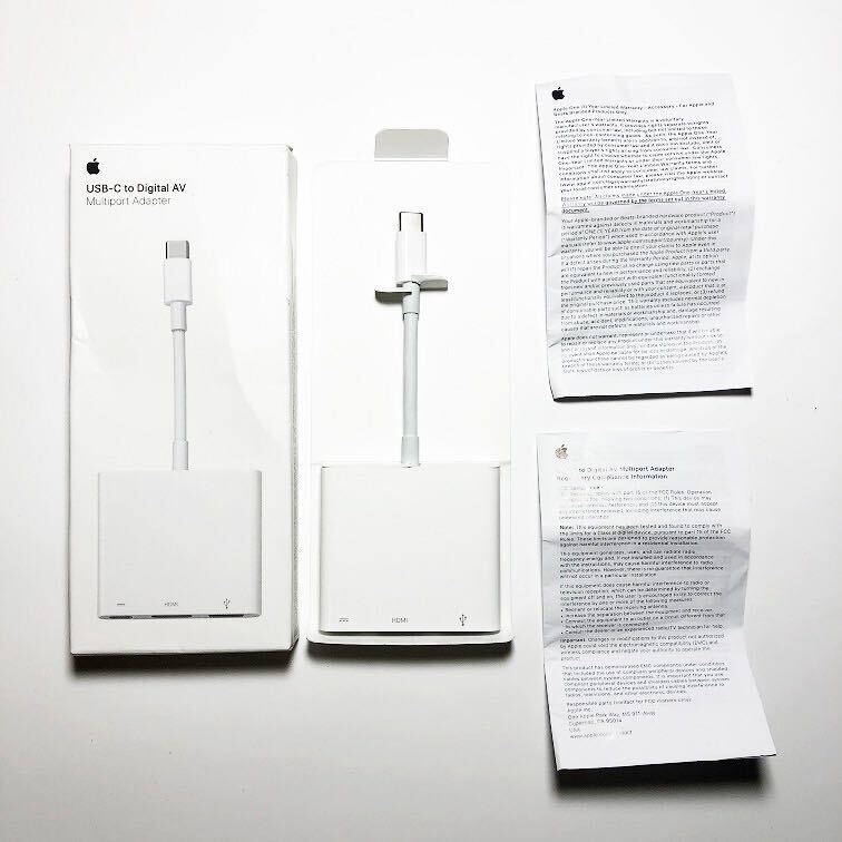 【送料無料】アップル純正 Apple USB-C Digital AV Multiport アダプタ iPhone iPad デジタル マルチポートの画像3