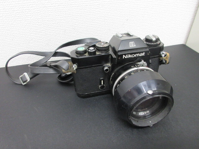 【フィルムカメラ】Nikon　ニコン　Nikomat ニコマート EL NIKKOR　50mm 1:1.4　一眼レフ　#36448_画像1