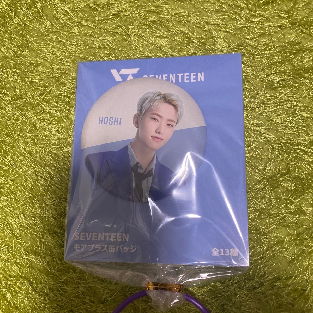 【新品未開封】 SEVENTEEN モアプラス缶バッジ　HOSHI