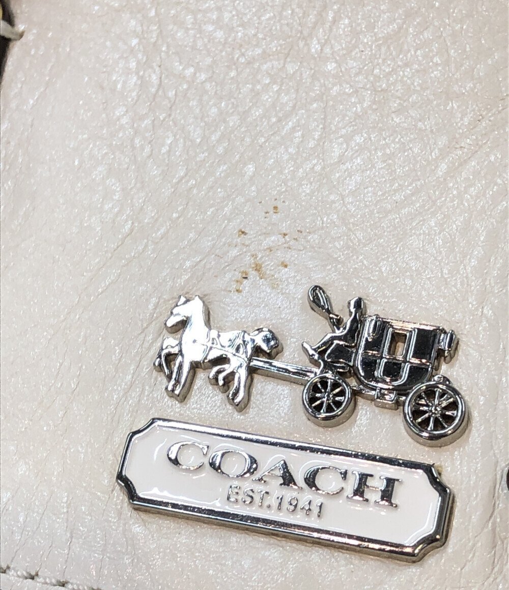 【1円スタート】 コーチ 2wayハンドバッグ ショルダーバッグ 12947 シグネチャー レディース COACHの画像8