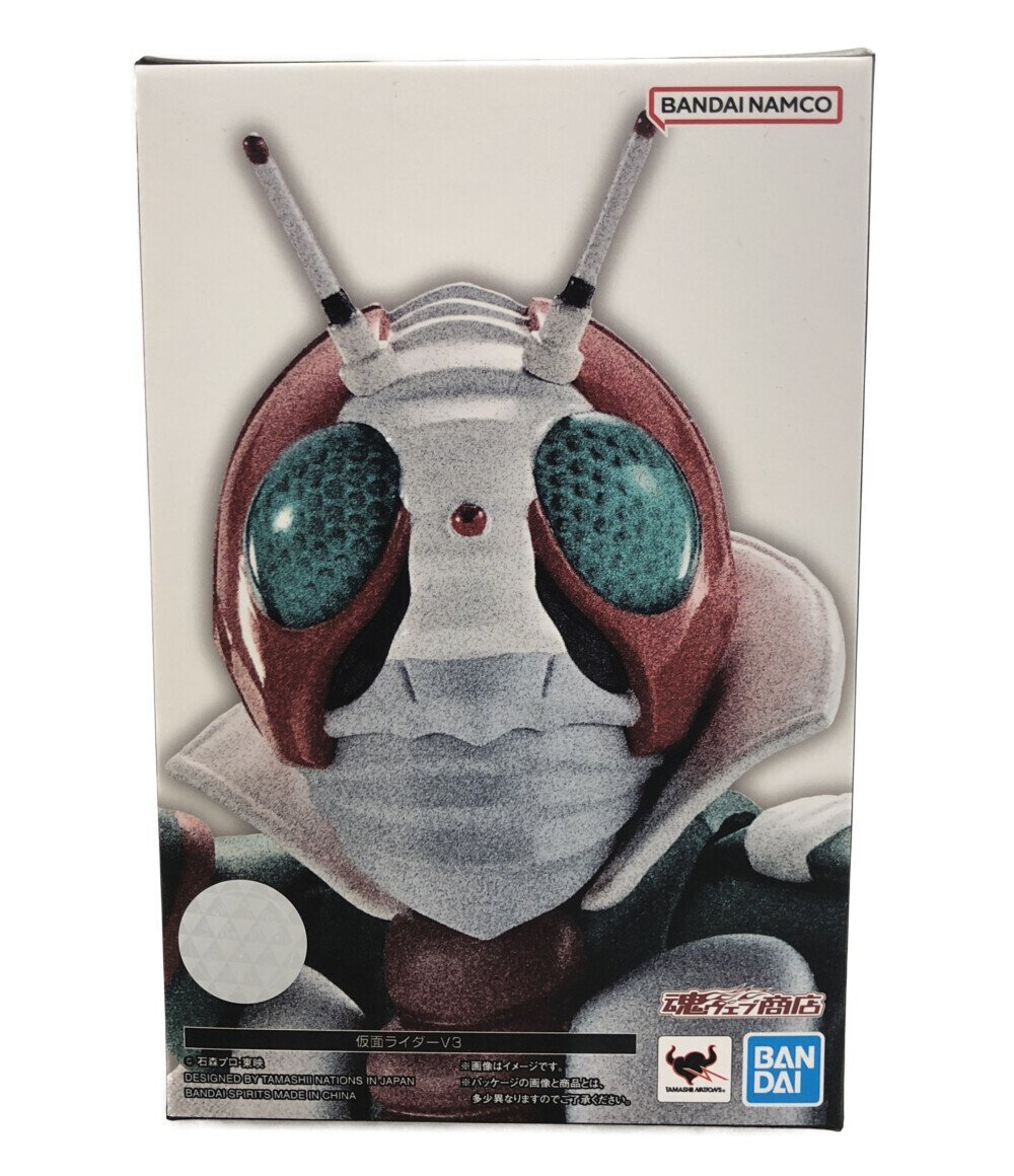 【テレビで話題】 美品 バンダイスピリッツ S.H.Figuarts 仮面ライダーV3 仮面ライダーV3 フィギュア その他