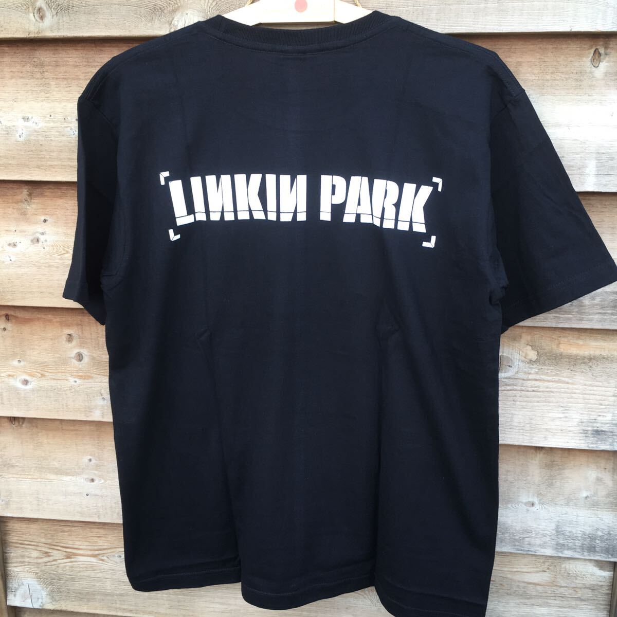 90年代バンド リンキン・パーク　LINKIN PARK L バンドTシャツ　ロックTシャツ　ブラック　._画像4