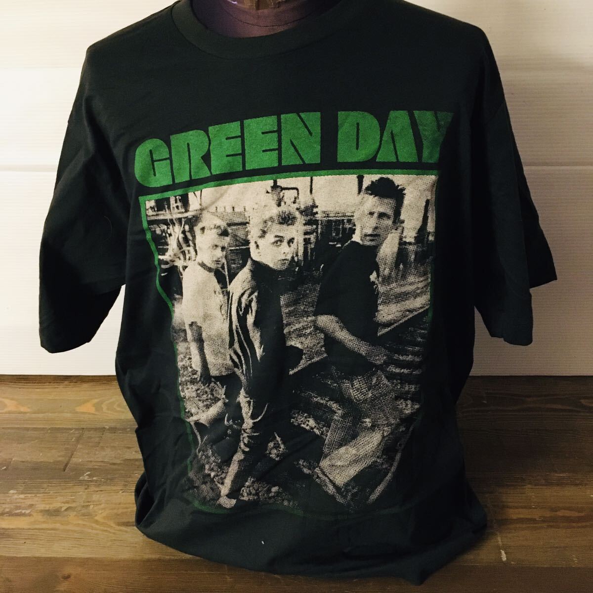 90年代バンド グリーンデイ GREEN DAY XL バンドTシャツ ロックTの画像1