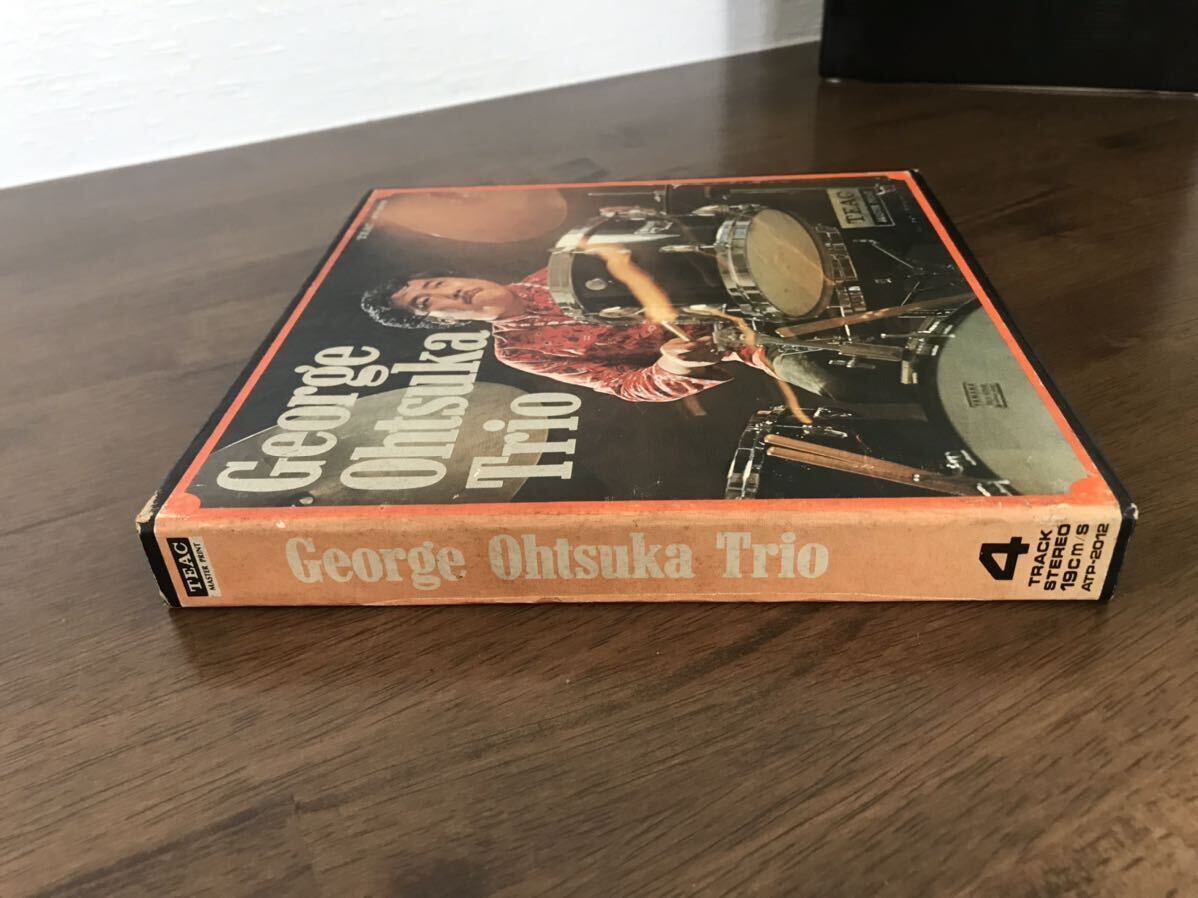 7 number Jazz open reel tape GEORGE OHTSUKA TRIO George large . Trio 