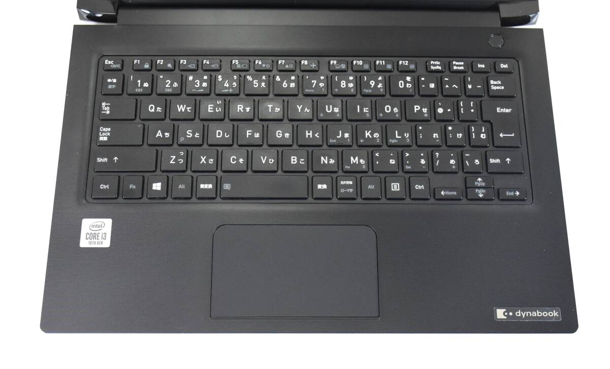 TOSHIBA dynabook S73/FR /第10世代 Core i3-10110U/メモリ8G/NVMe SSD 256G/13.3インチ/カメラ/Windows 11/ 中古ノート/管：T11_画像2