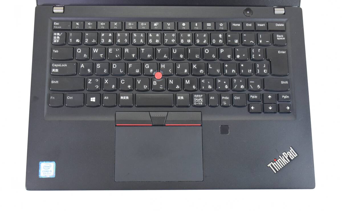 Lenovo ThinkPad T490s/Core i5-8265U/メモリ8GB/NVMe SSD 256GB/カメラ/14インチ/高解像度1920x1080/Windows 11 /中古ノートパソコン の画像2