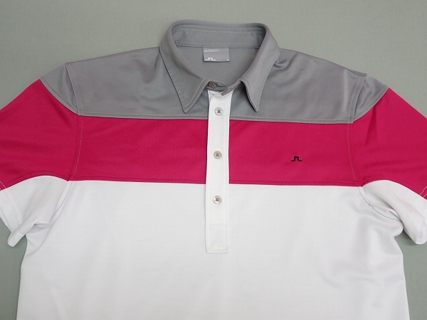  free shipping J.LINDBERG polo-shirt *S*J Lindberg / Golf / short sleeves /24*4*4-13