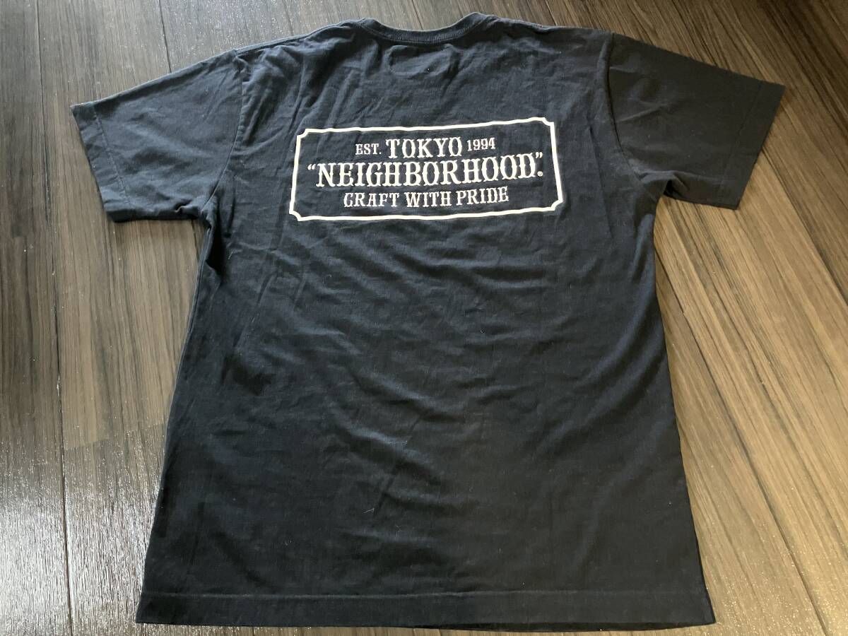 美品！NEIGHBORFOOD　Tshirts　BLACK S　ネイバーフッド　　challenger　TENDERLOIN_画像4