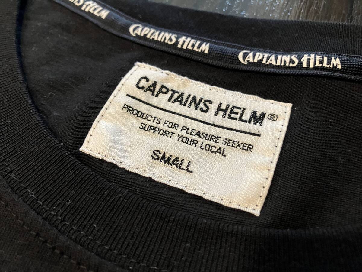 美品！CAPTAINS HELM キャプテンズヘルム チェッカー ロングスリーブTシャツ Sサイズの画像4