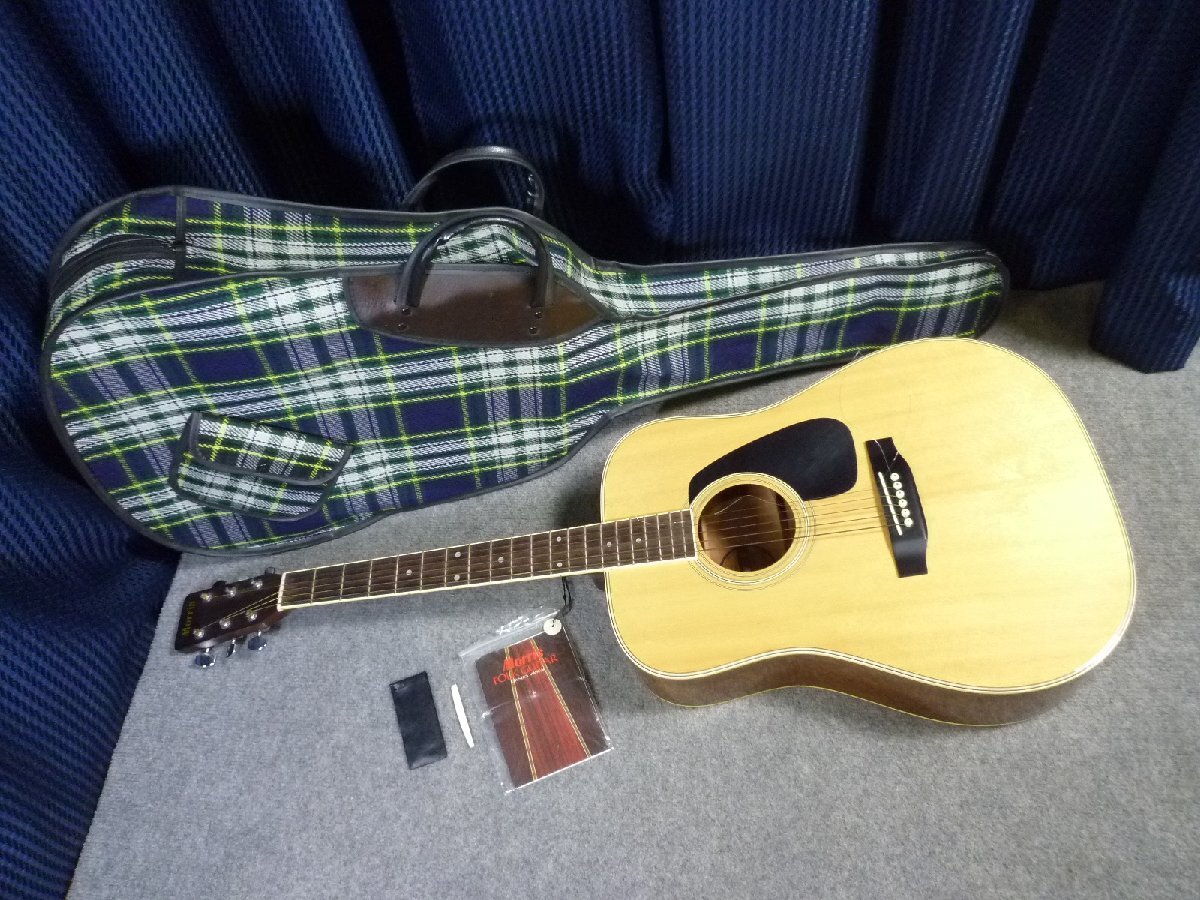 * Morris Morris MD-505 acoustic guitar soft case attaching *
