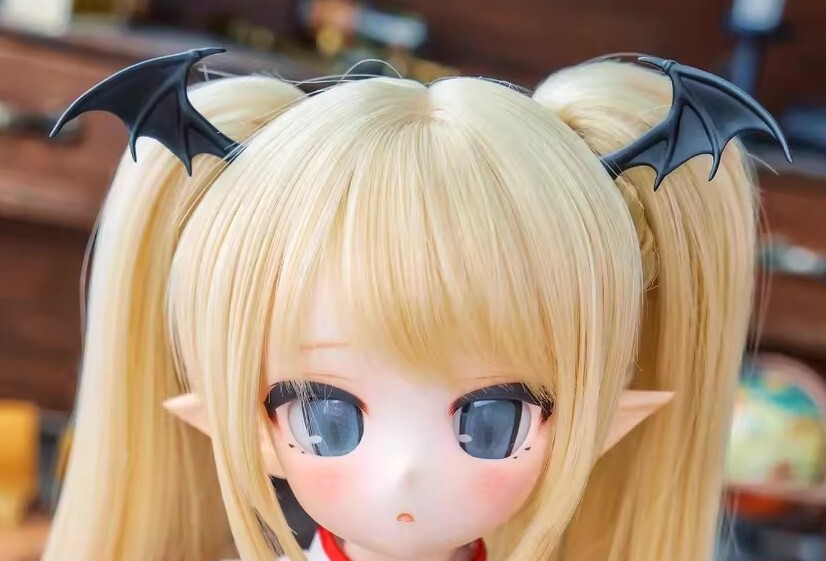 DD MDD ボークス ドルフィードリーム コウモリ羽（黒色） 頭＆背中 ４点 新品未使用  の画像2