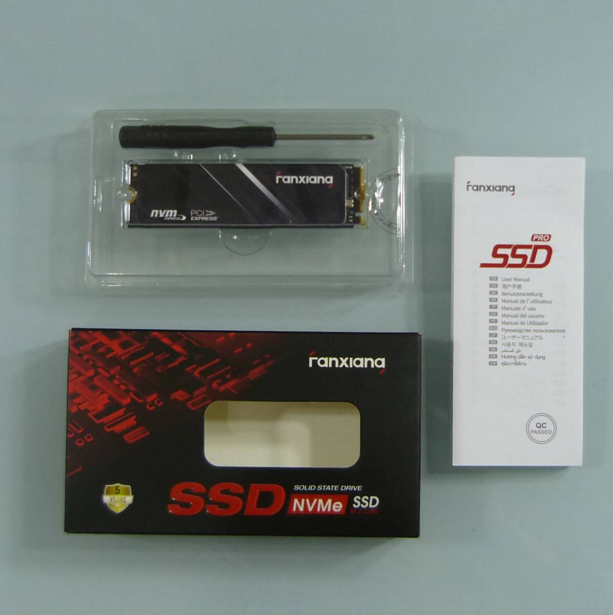 Fanxiang S501Q 512GB M.2 NVMe SSD PCIe Gen3.0X4 R/3600MB W/2700MB _画像3