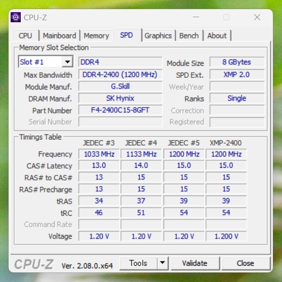 G.Skill DDR4 2400 PC4-19200 8GBX4 32GB F4-2400C15Q-32GFTの画像3