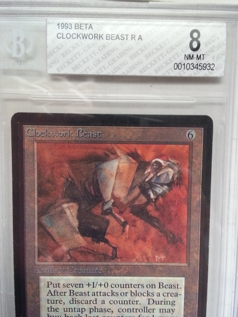 9180円 ○MTG○ β ベータ 機械仕掛けの獣(英語 BGS8 9180円 ○MTG○ β ベータ 機械仕掛けの獣(英語 BGS8