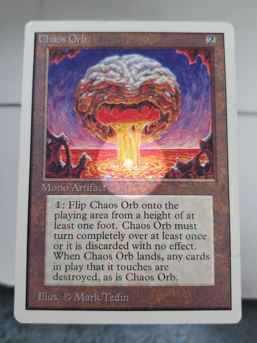 ●MTG● UN Chaos Orb(英語 折れ)_画像4