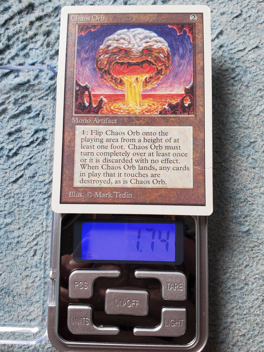 ○MTG○ UN Chaos Orb(英語 折れ) ○MTG○ UN Chaos Orb(英語 折れ)