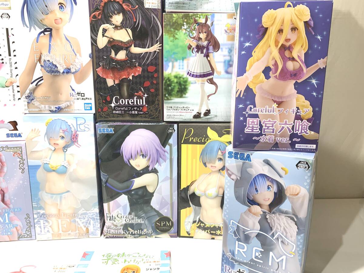 [ junk /160] height slope .. Hatsune Miku Re: Zero Fate other beautiful young lady figure summarize breaking the seal settled box attaching junk 