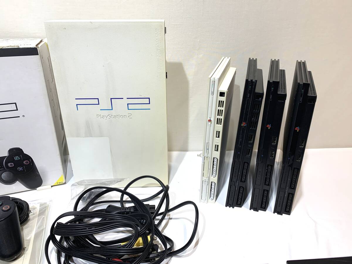 【ジャンク品/140】SONY PlayStation PS2 本体 周辺 まとめ SCPH-55000 70000 90000 他_画像3