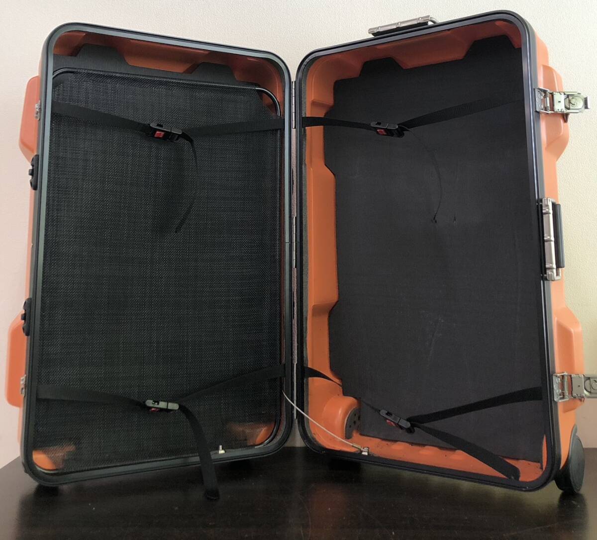 YA015748(052)-125/OS5000【名古屋】PROTEX プロテックス CR-9000 スーツケース 幅約47cm 奥行き約35cm 高さ約76cmの画像8