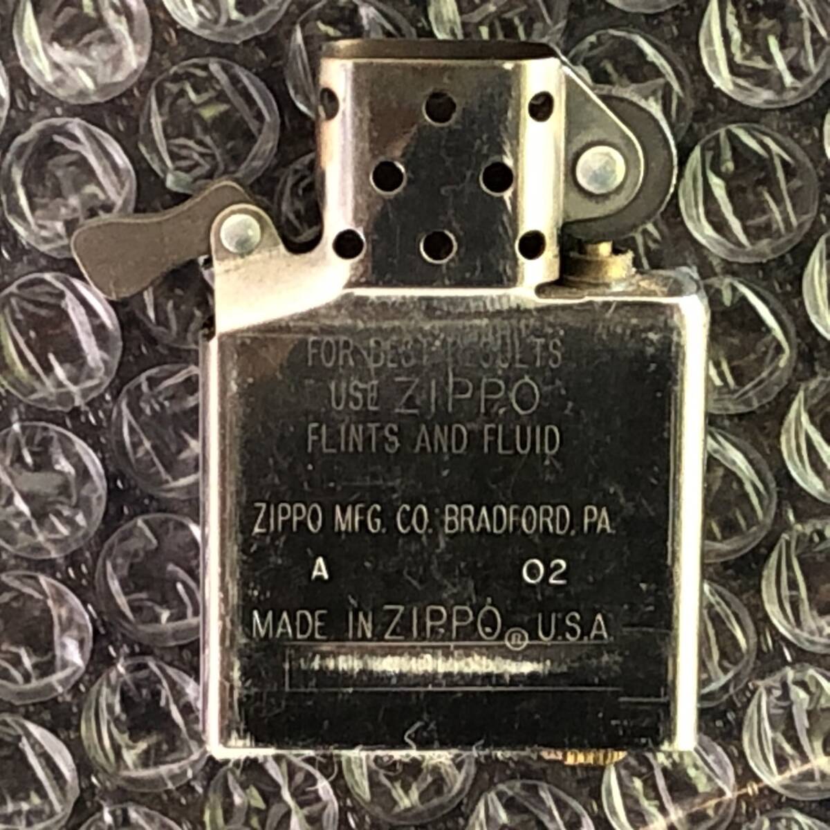 YA039221(051)-134/YS3000【名古屋】Zippo ジッポー K 01 MADE IN U.S.A No.0890 オイルライターの画像10